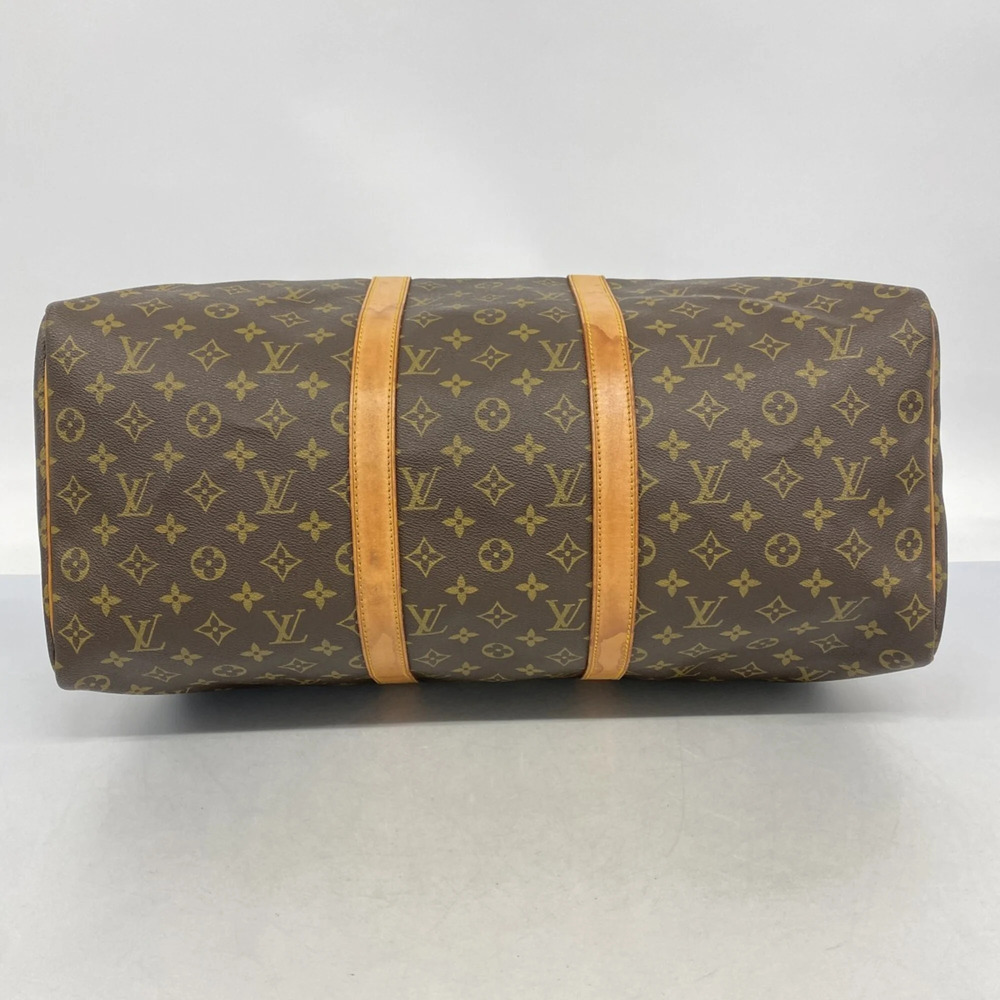 LOUIS VUITTON Brown Monogram Keepall 50 Boston Bag - Picture 3 of 14